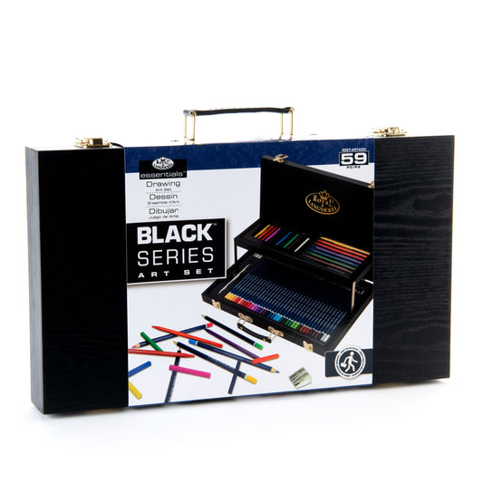 RSET-ART4203 | essentials™ 59pc Black Series Drawing Art Set