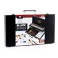 RSET-ART4205 | Essentials™ 28pc Black Series Watercolor Wooden Box Art Set