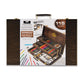 RSET-ART4452 | 115 Piece Sketching & Drawing Espresso Art Set