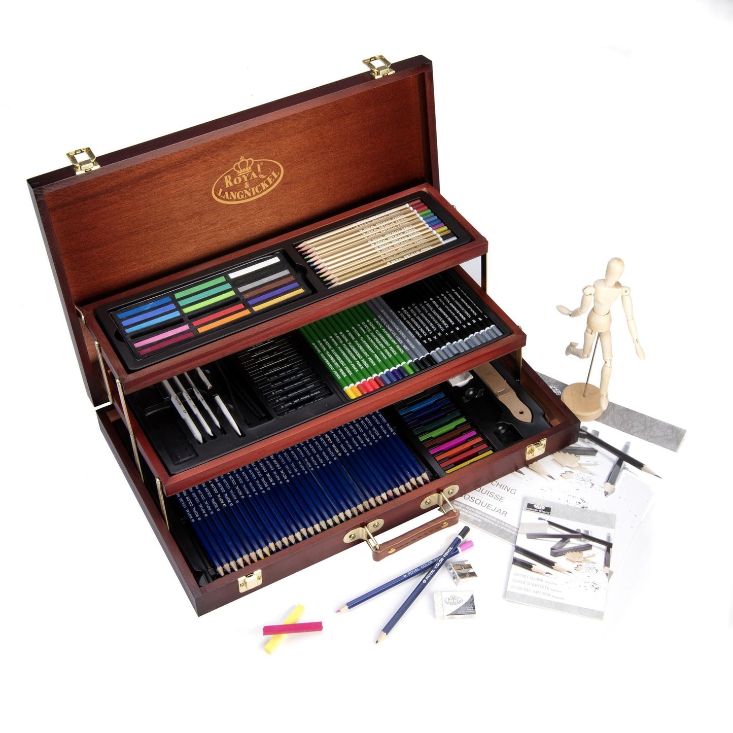 RSET-ART8100 - Essentials™ 134pc Sketching & Drawing Box Art Set glam 5