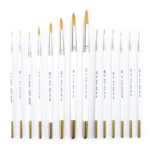 RSET-GTR - Royal Gold™ 14pc Round Brush Set