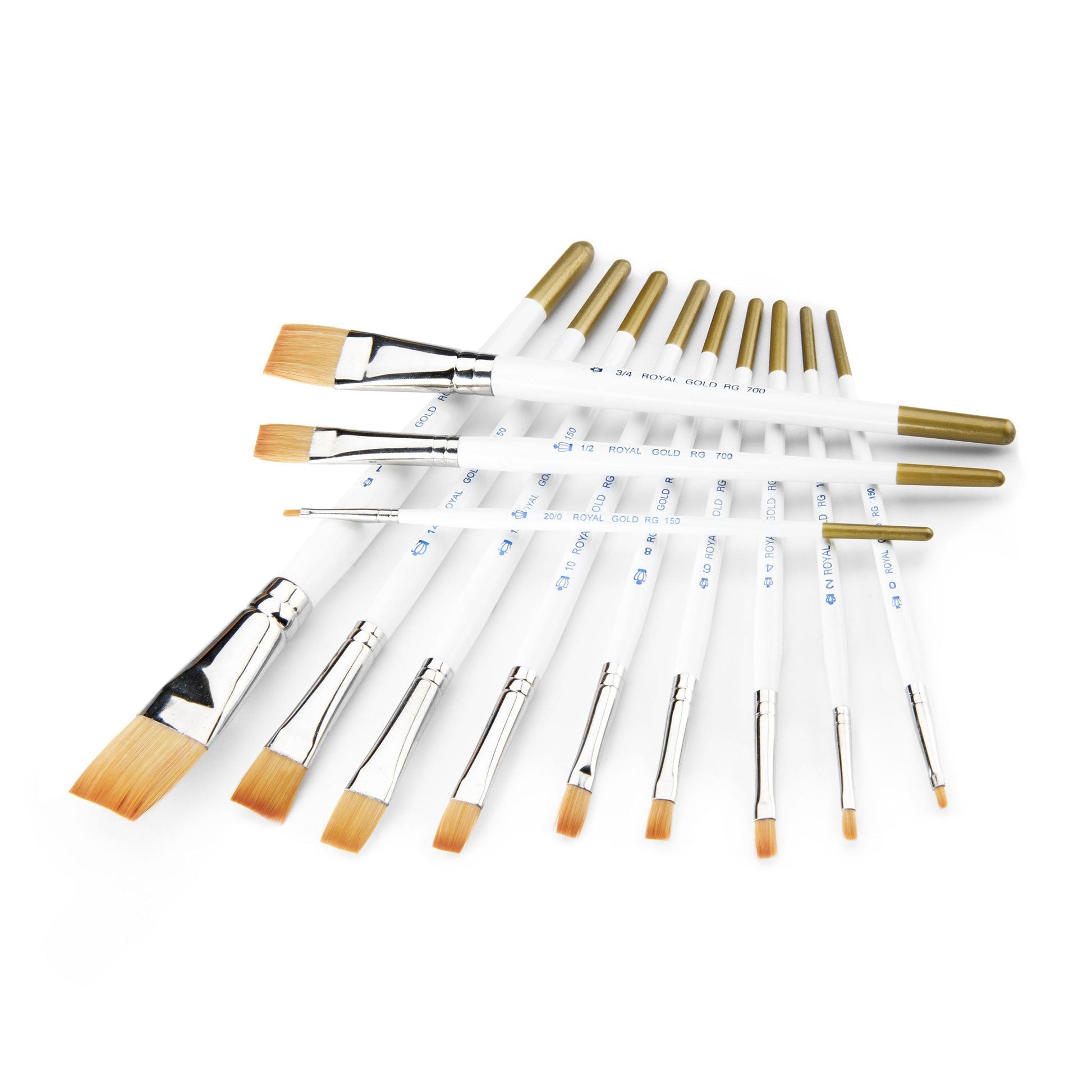 RSET-GTS - Royal Gold™ 12pc Shader/Wash Brush Set glam 3