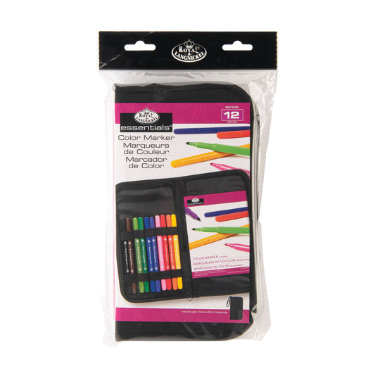 RSET-KCCM - Essentials™ 12pc Color Marker Keep N' Carry Travel Art Set packaging front