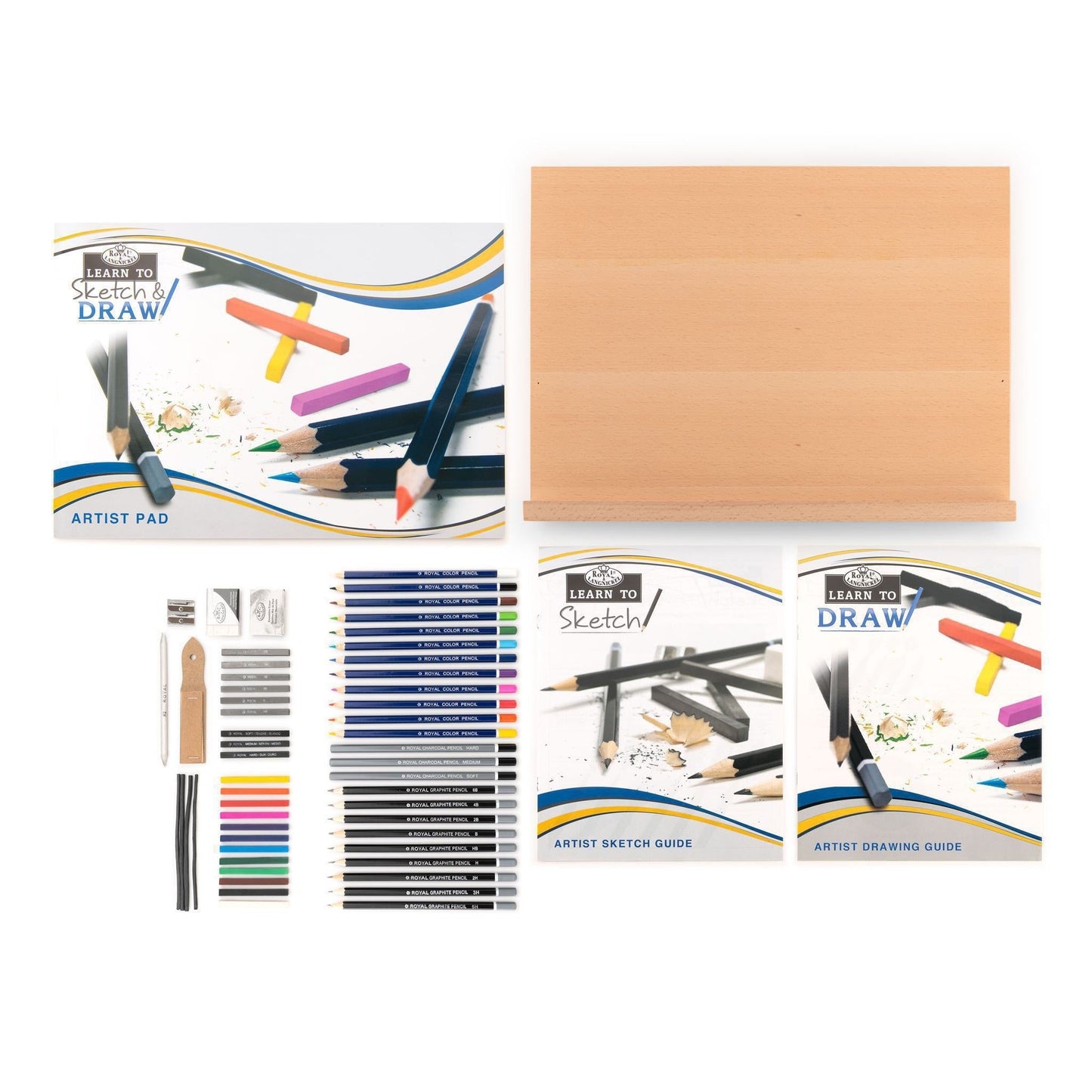 RSET-LT102 - Learn To Sketch & Draw Set - 58pc glam 4