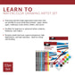 RSET-LT251 | Learn To™ 33pc Watercolor Drawing Art Set