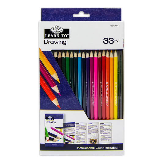 RSET-LT253 - Learn To™ 33pc Drawing Art Set