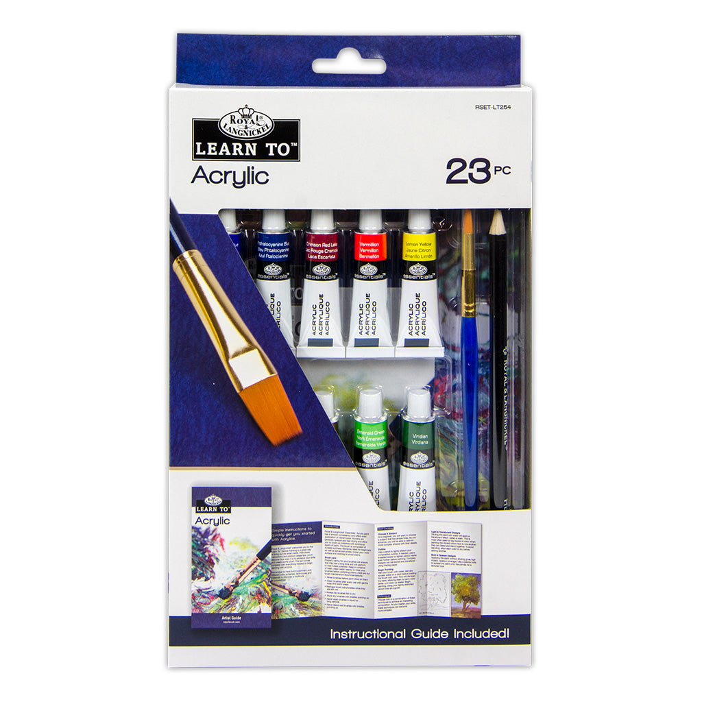 RSET-LT254 - Learn To™ 23pc Acrylic Art Set