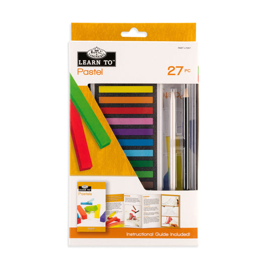 RSET-LT257 - Learn To™ 27pc Pastel Art Set packaging front