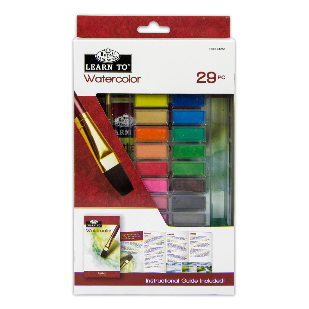 RSET-LT258 - Learn To™ 29pc Watercolor Cake Art Set