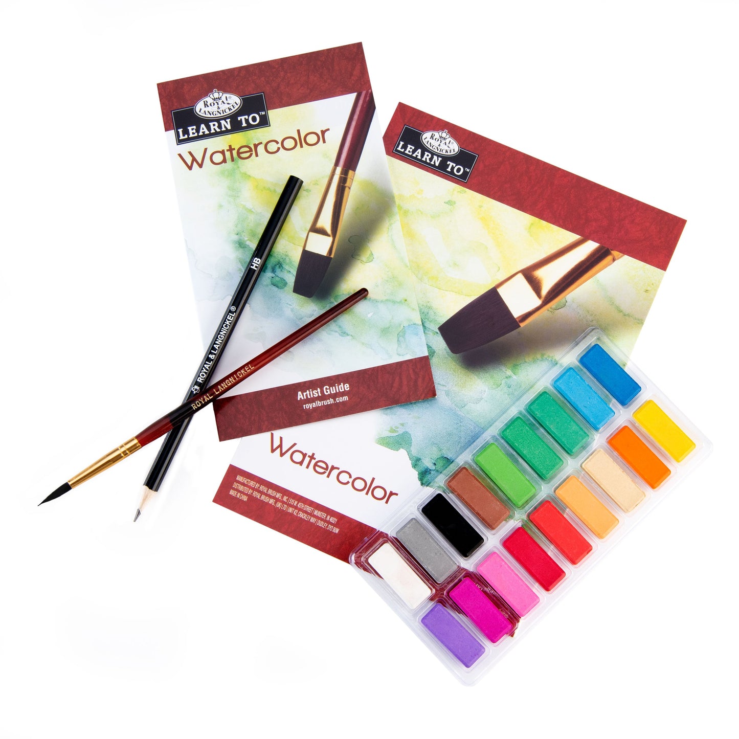 RSET-LT258 | Learn To™ 29pc Watercolor Cake Art Set