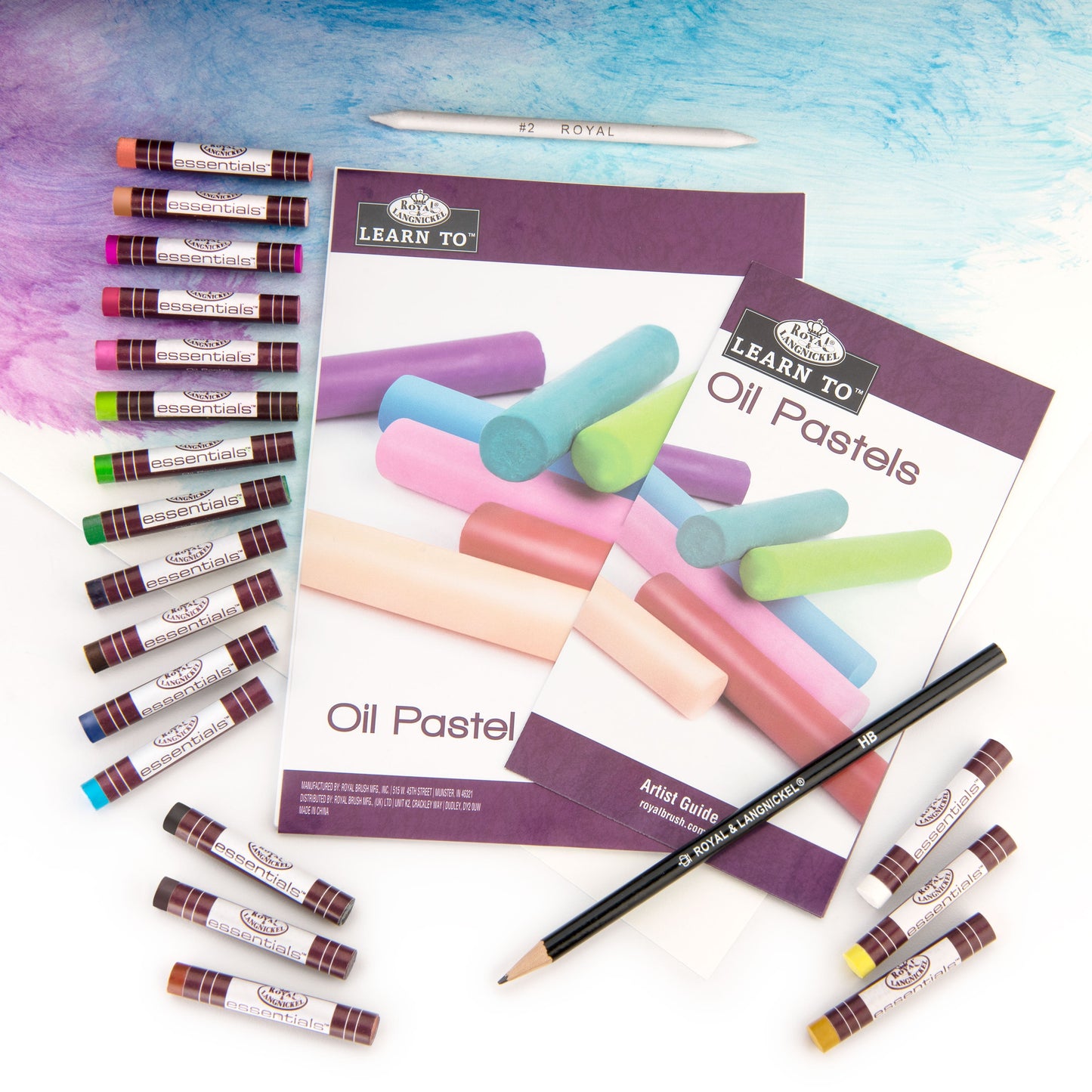 RSET-LT259 - Learn To™ 33pc Oil Pastel Art Set glam