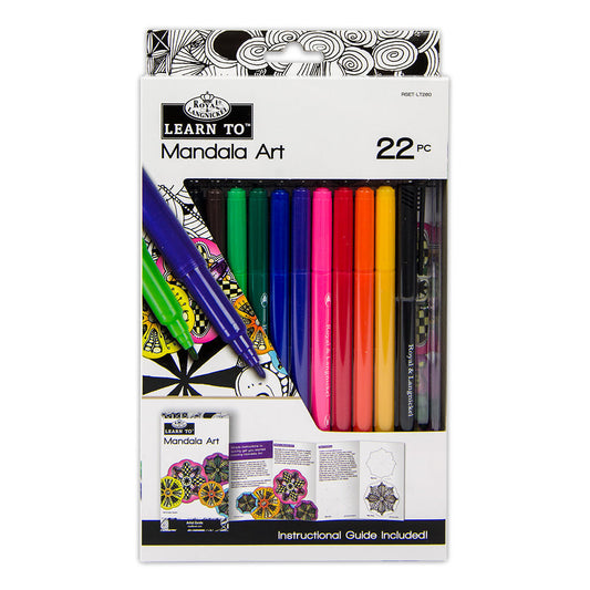 RSET-LT260 - Learn To™ 22pc Mandala Art Set