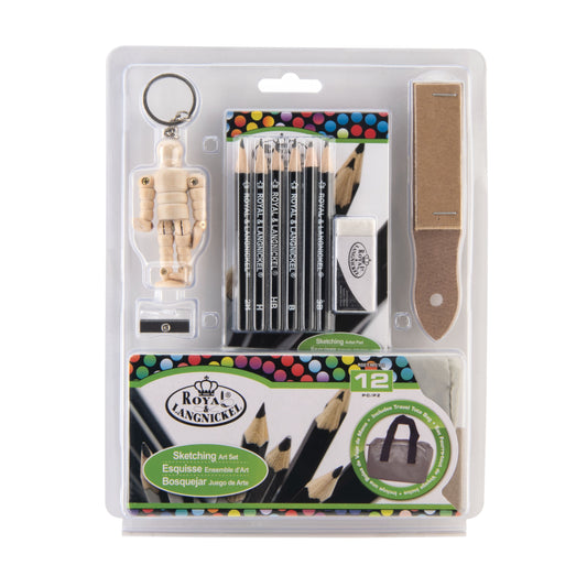 RSET-MS102 - Mini Sketching 12pc Art Set packaging front