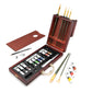 RSET-OIL2020 - Essentials™ 24pc Oil Painting Long Handle Travel Art Set glam 4