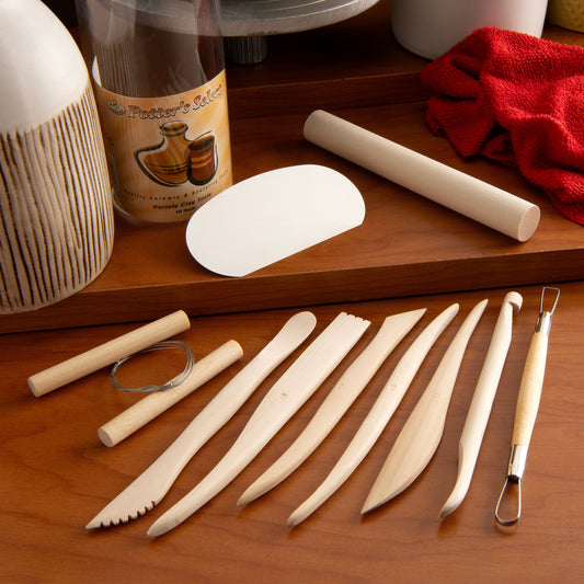 RSET-POT16 | Clay Tool 10pc Variety Set