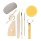 RSET-POT1 | 8pc Complete Pottery Tool Set