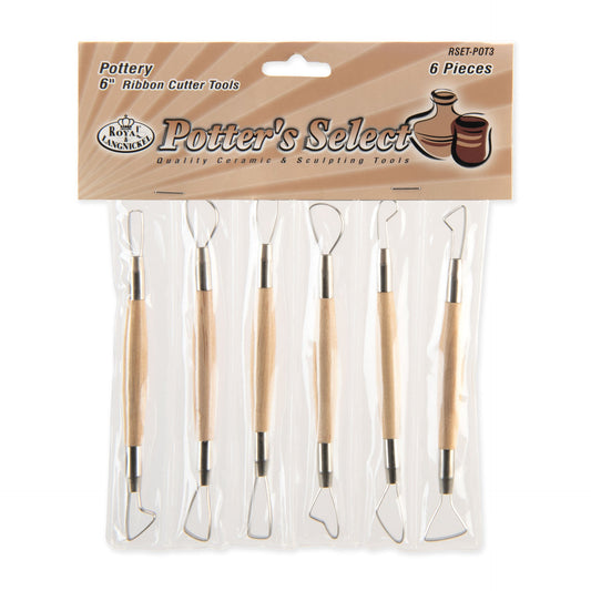 RSET-POT3 | 6pc 6" Small Ribbon Cutter Tools