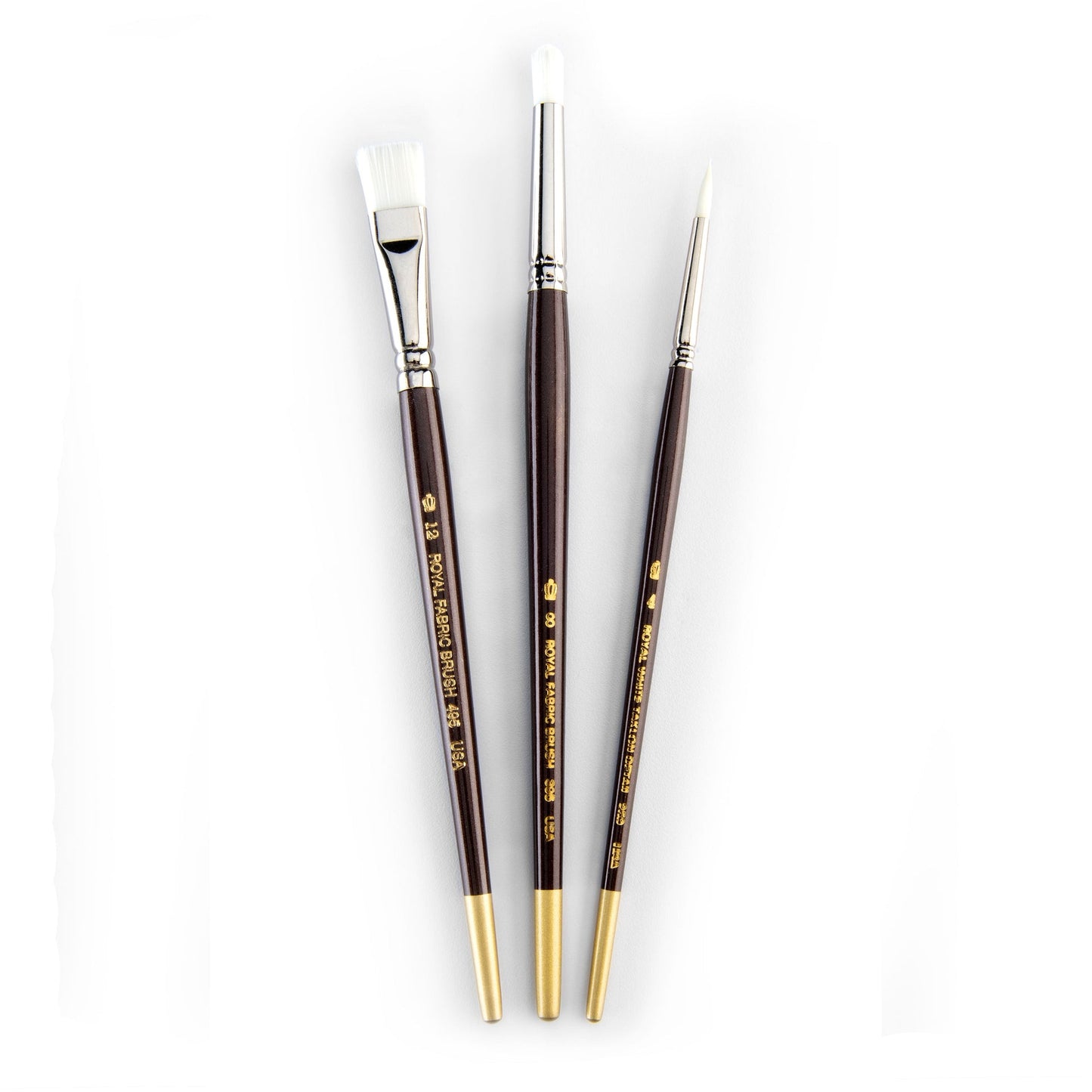 RSET-RF4 | White Taklon™ 3pc Brush Set