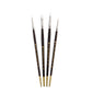 RSET-RF5 - White Taklon™ 4pc Beginner Brush Set brushes