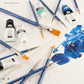 SVP1-SIA | Gold Taklon 10pc Variety Acrylic Brush Value Pack