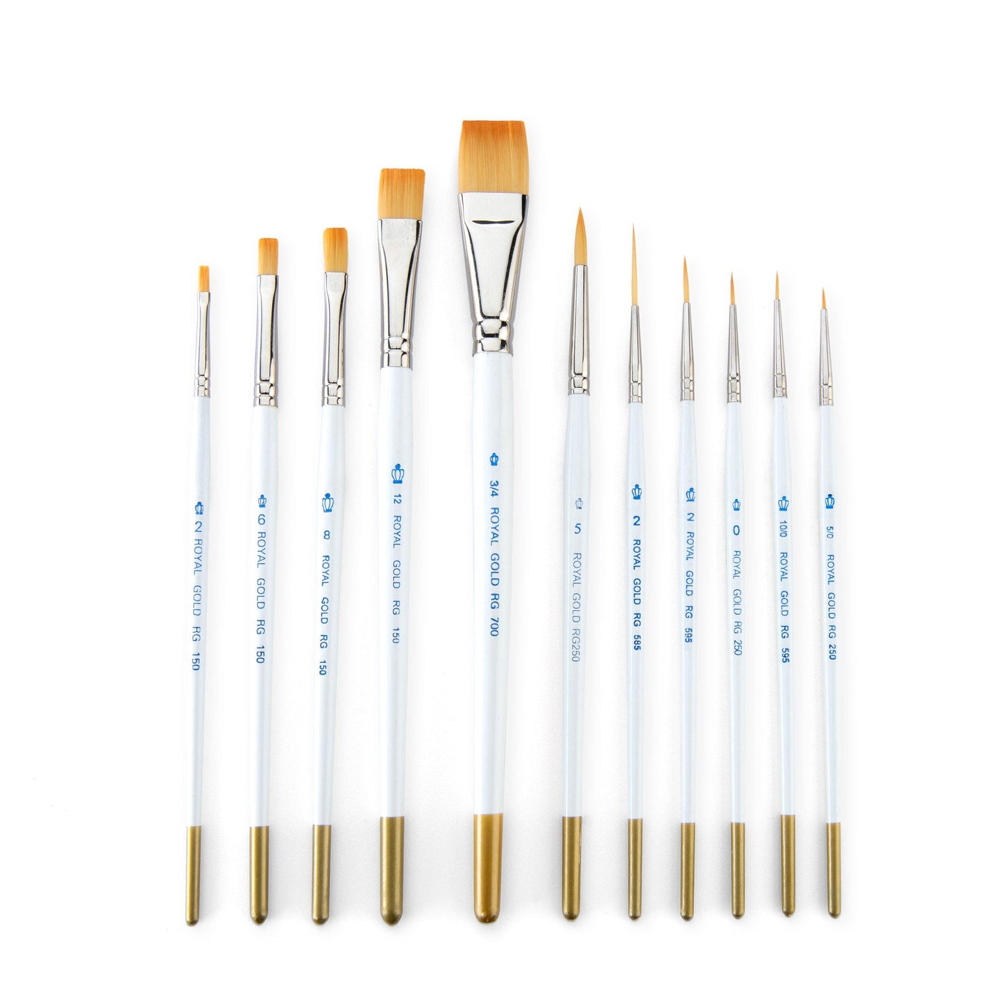 RSET-TK11 - Royal Gold™ 11pc Assorted Brush Set