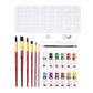 RSET-WAT2020 - Essentials™ 24pc Watercolor Painting Long Handle Travel Art Set glam 1