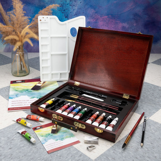 RSET-WAT2030 - Essentials™ 25pc Watercolor Painting Travel Art Set glam 2