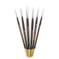 RSET-WFIL/ANG - White Taklon™ 6pc Filbert/Angular Brush Set brushes