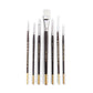 RSET-WTK7 - White Taklon™ 7pc Deluxe Brush Set 