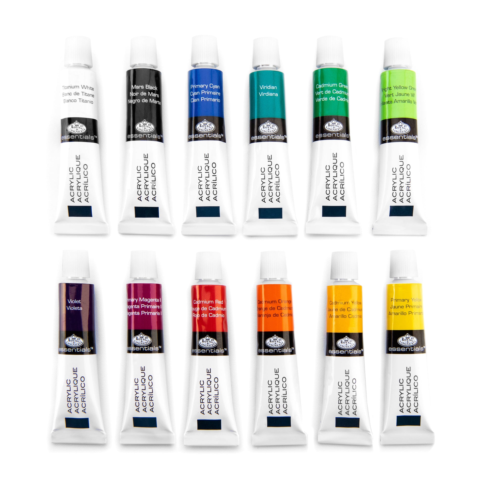 RTN-101 - Acrylic 12 ml Paint - 12pc