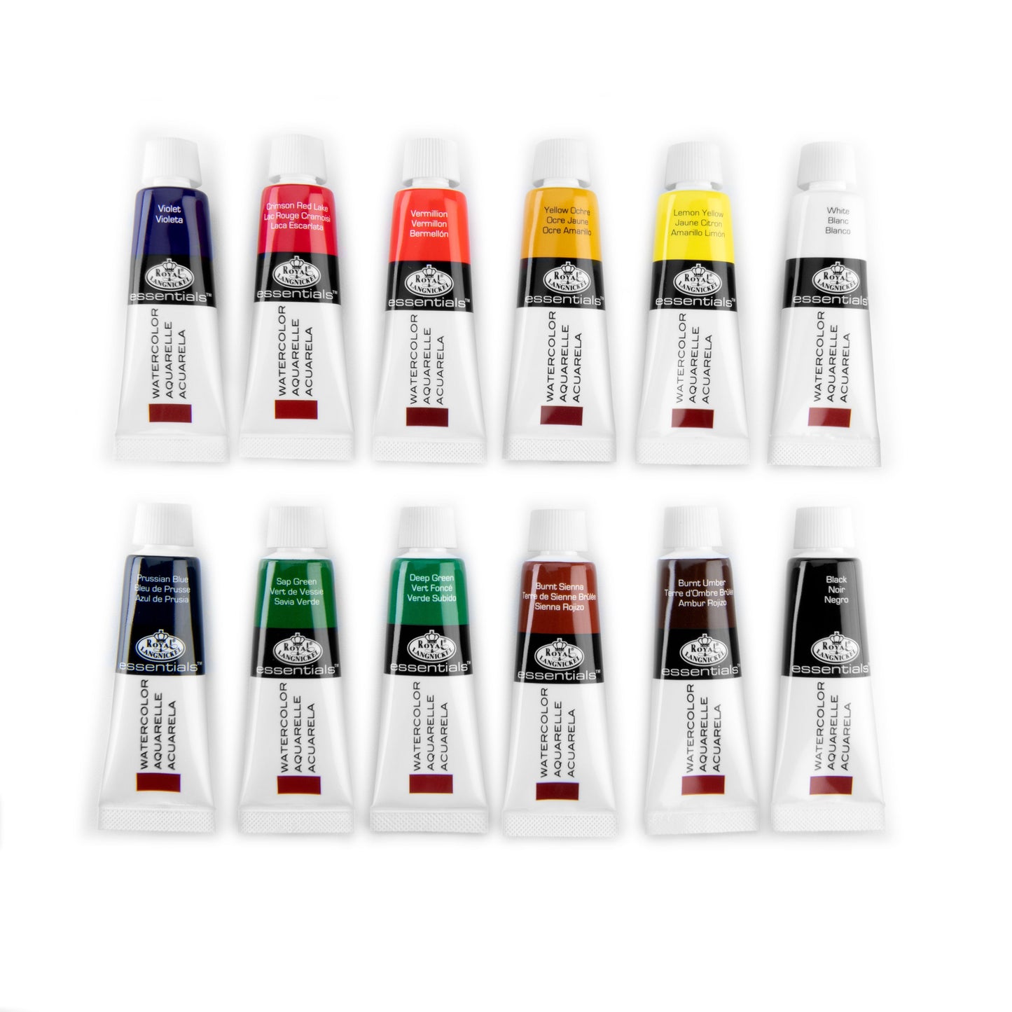 RTN-102 - Watercolor 12 ml Paint - 12pc