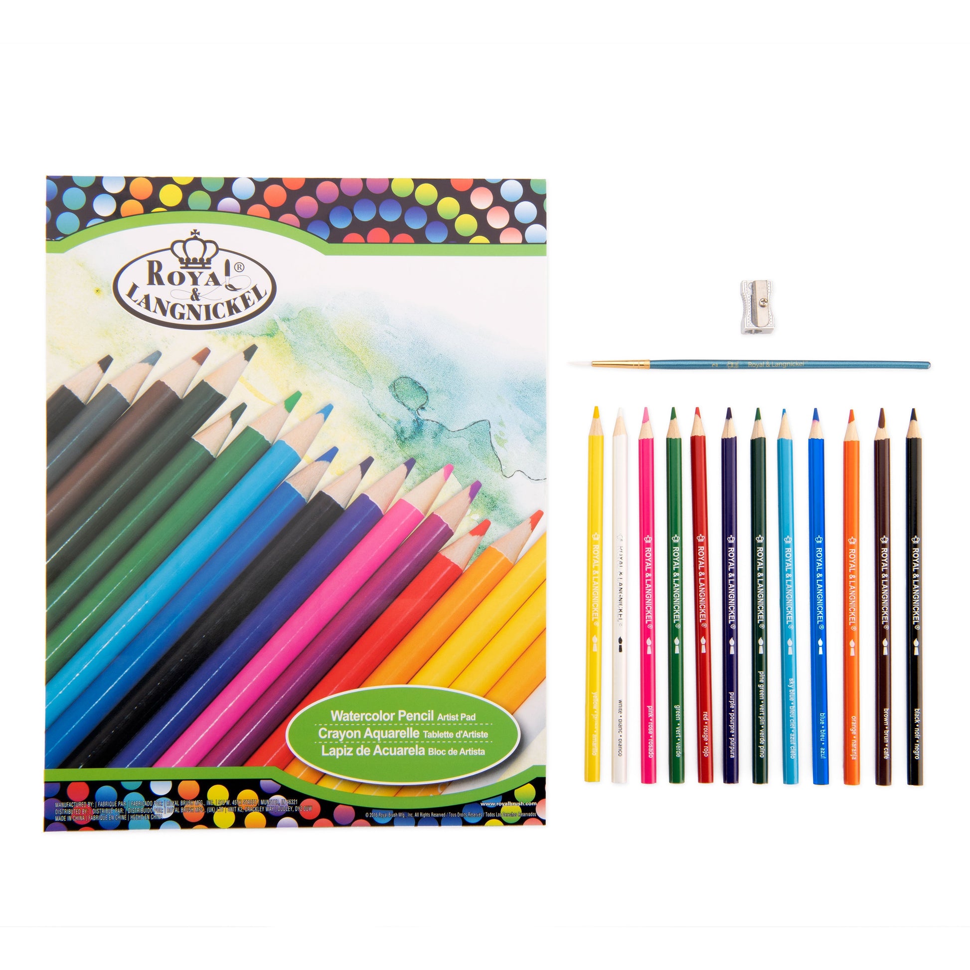 RTN-105 - Watercolor Pencil Artist Pack - 15pc