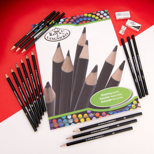 RTN-108 - Sketching Artist Pack - 19pc glam