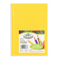 RTN-114 - Hardbound Sketchbook - 8.5" x 5.75" - Yellow