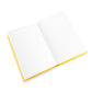 RTN-114 - Hardbound Sketchbook - 8.5" x 5.75" - Yellow open