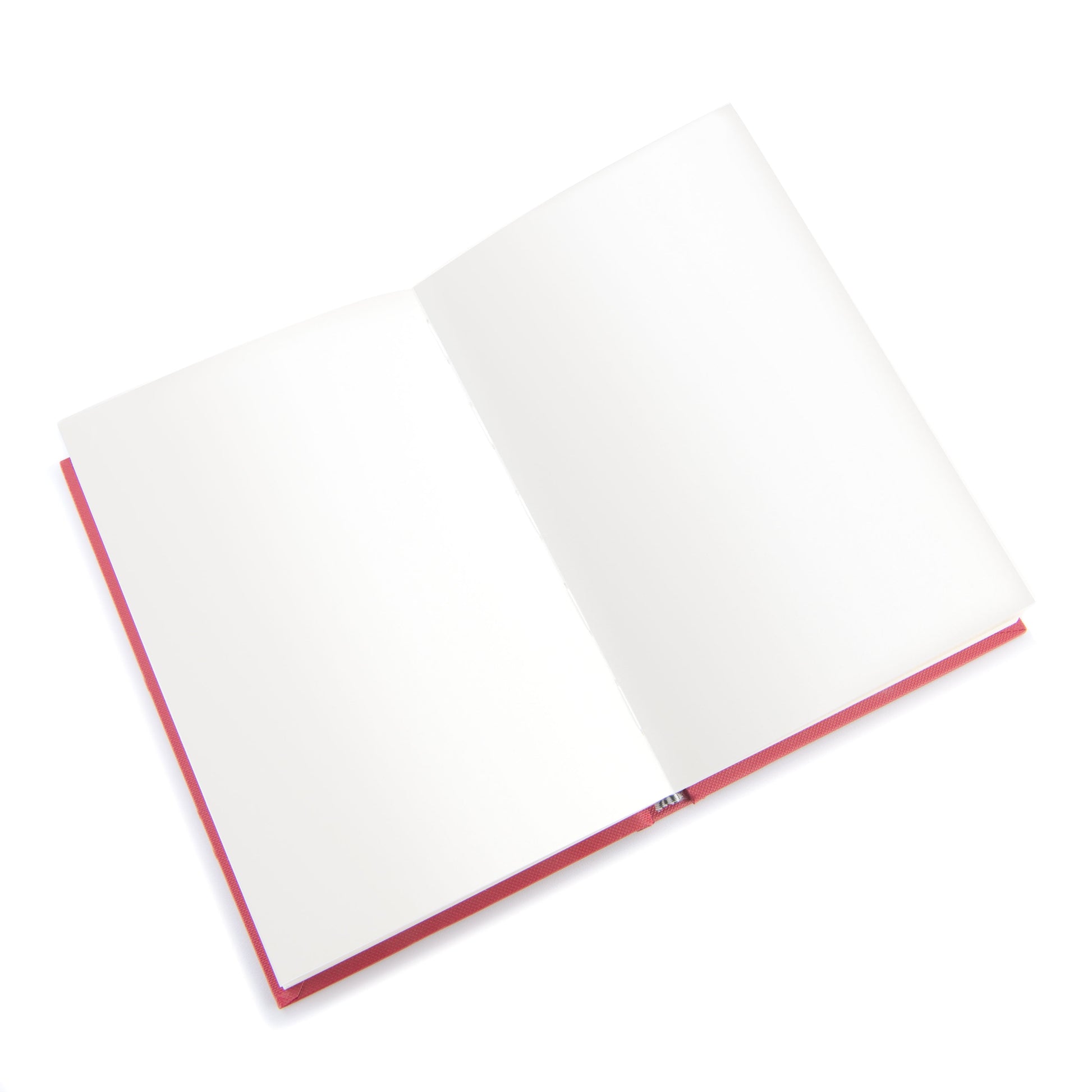 RTN-116 - Hardbound Sketchbook - 8.5" x 5.75" - Red open