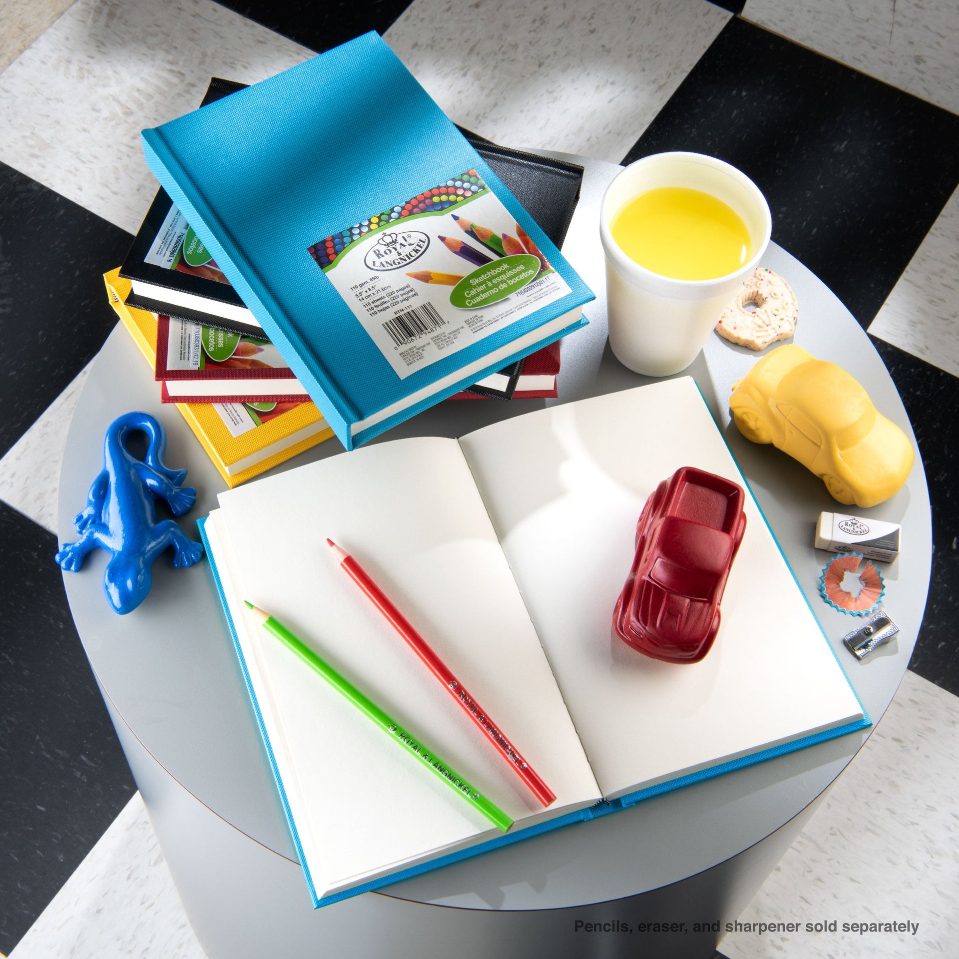 RTN Series| Hardbound Sketchbook - 8.5