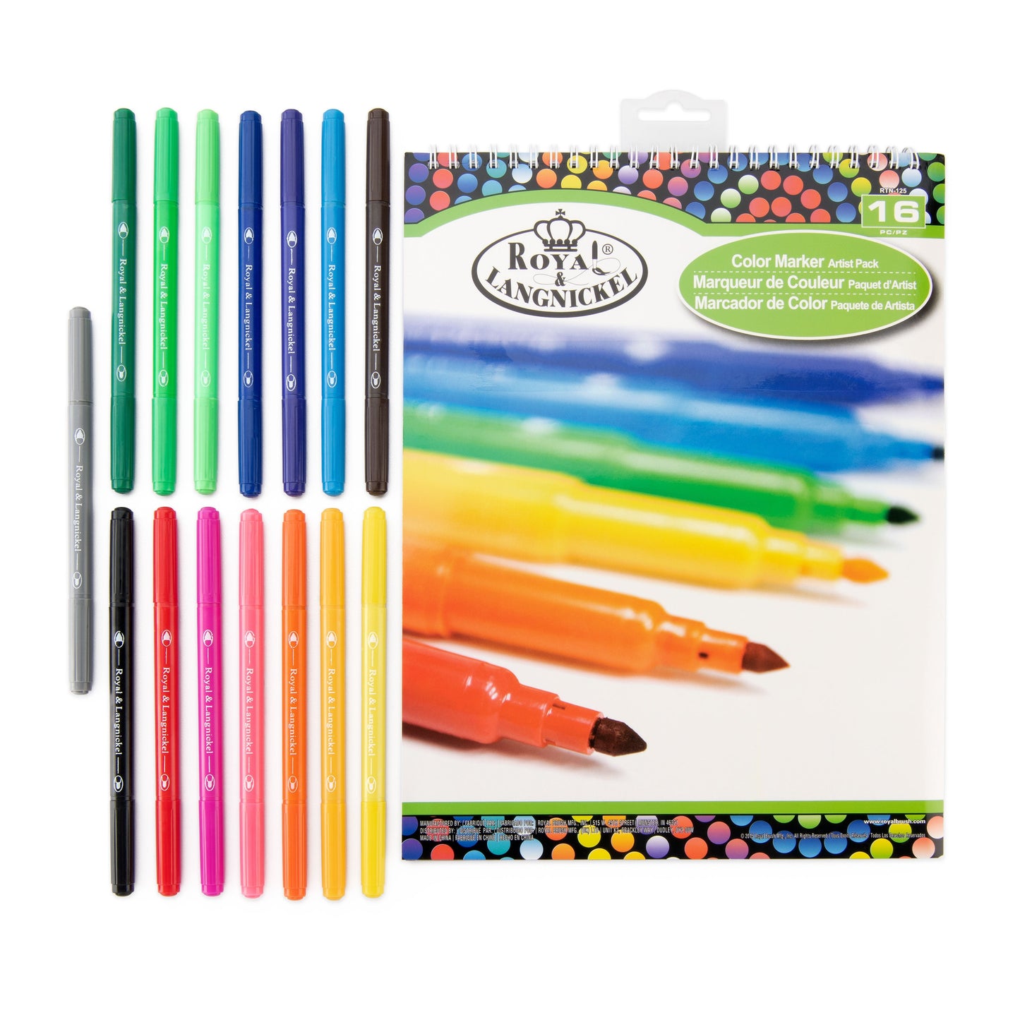 RTN-125 - Color Marker Artist Pack - 16pc