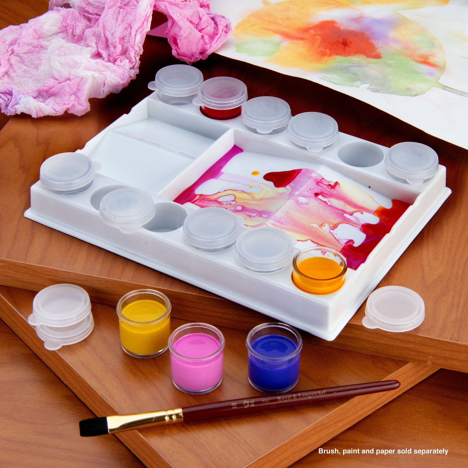 RTN-127 | Palette & Storage Cup Set - 13pc – Royal & Langnickel