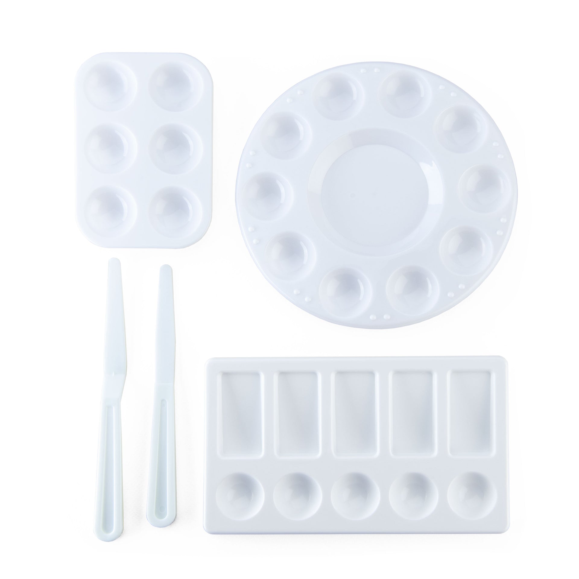 RTN-129 - Palette & Palette Knives Set - 5pc