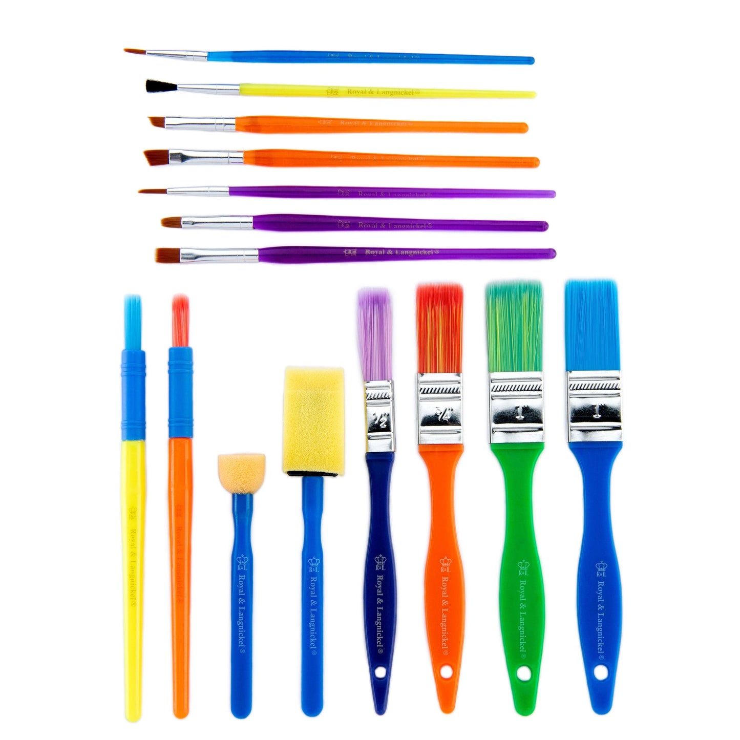 RTN-132 - Colorful Brush Set - 15pc