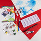 RTN-138 - Watercolor Painting Art Set - 15pc glam