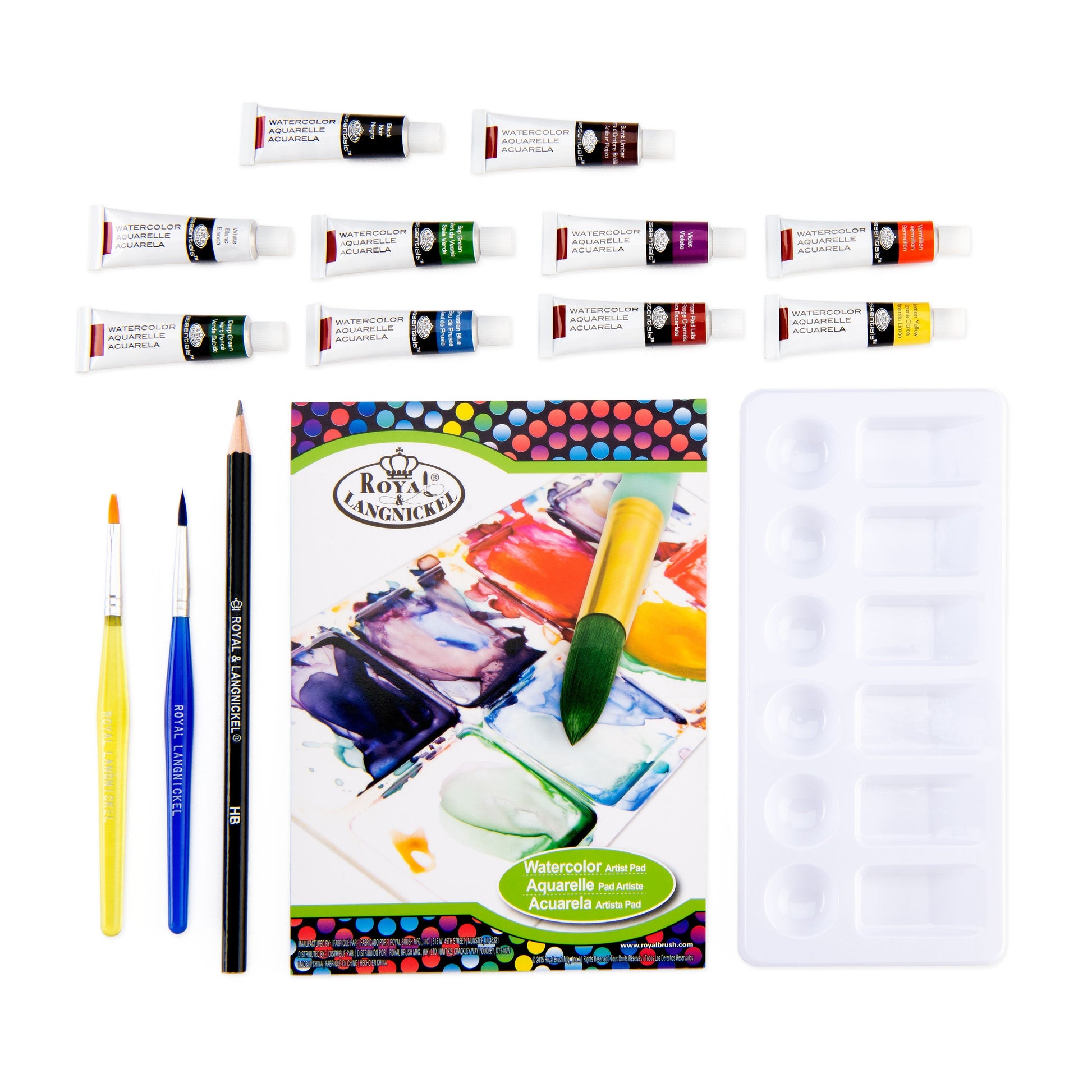 RTN-138 - Watercolor Painting Art Set - 15pc