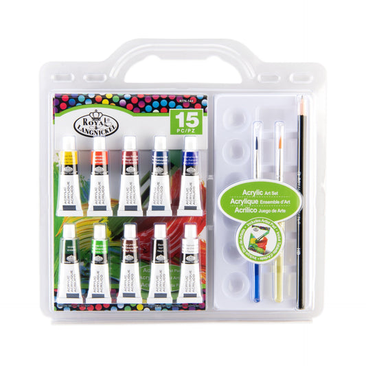 RTN-144 - Acrylic Painting Set - 15pc packaging front