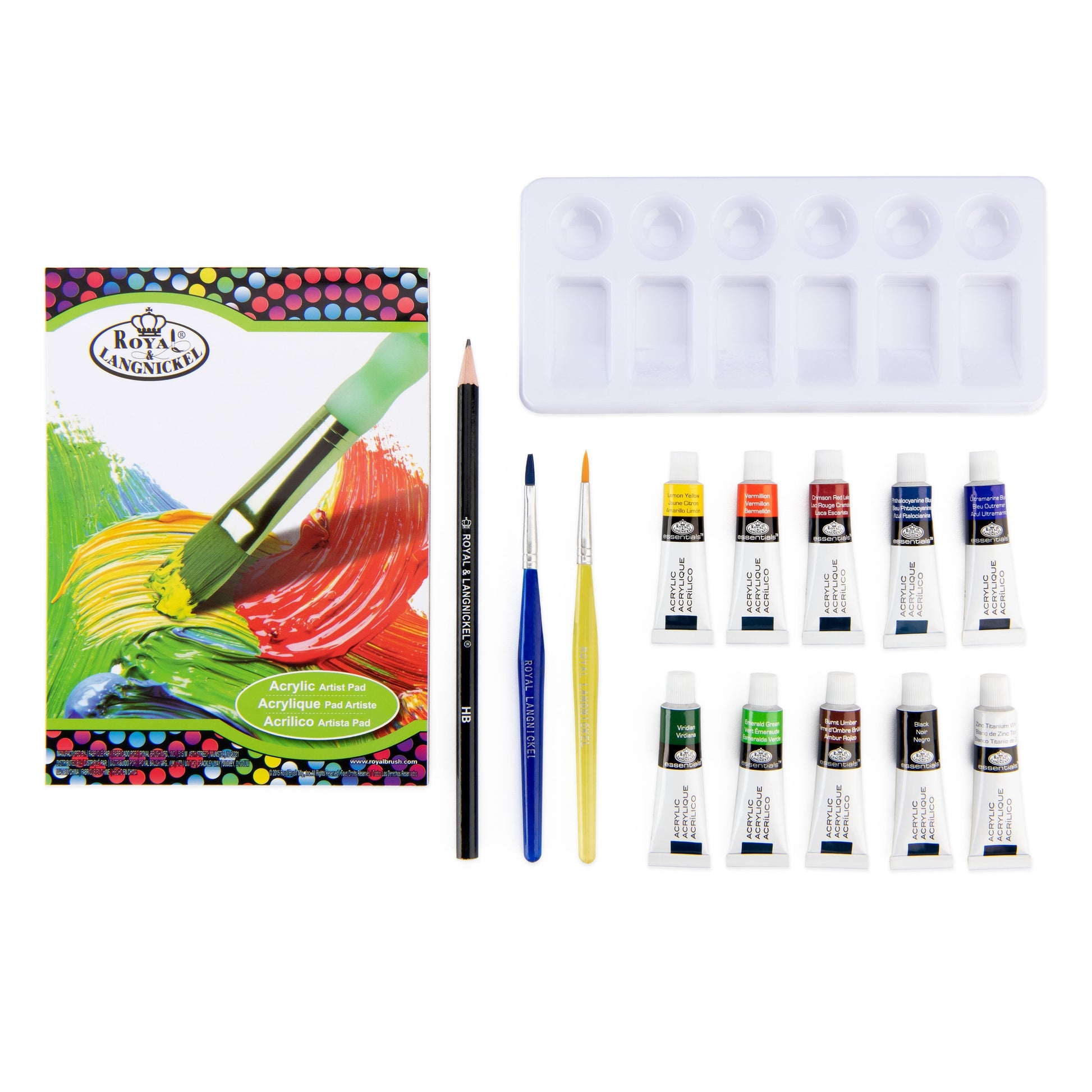 RTN-144 - Acrylic Painting Set - 15pc