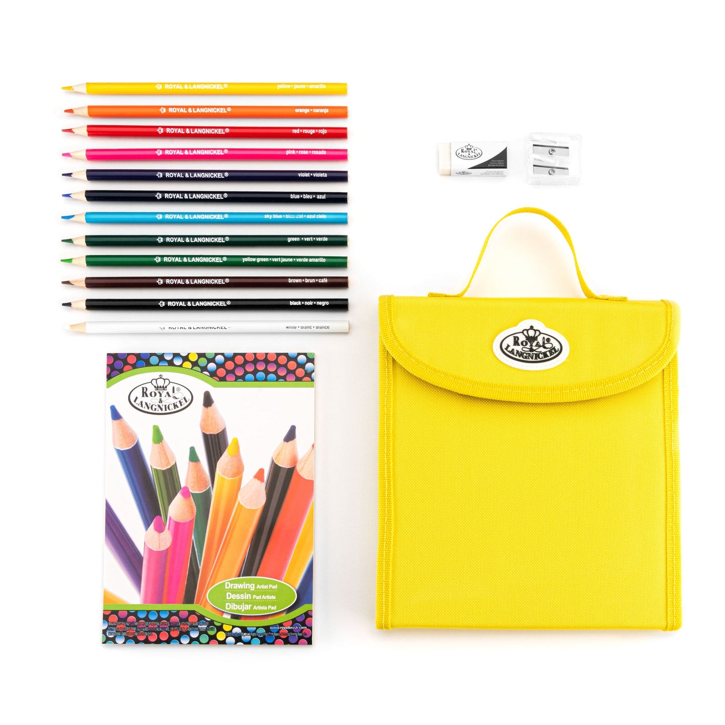 RTN-163 - Keep N' Carry™ Drawing Art Set - 16pc