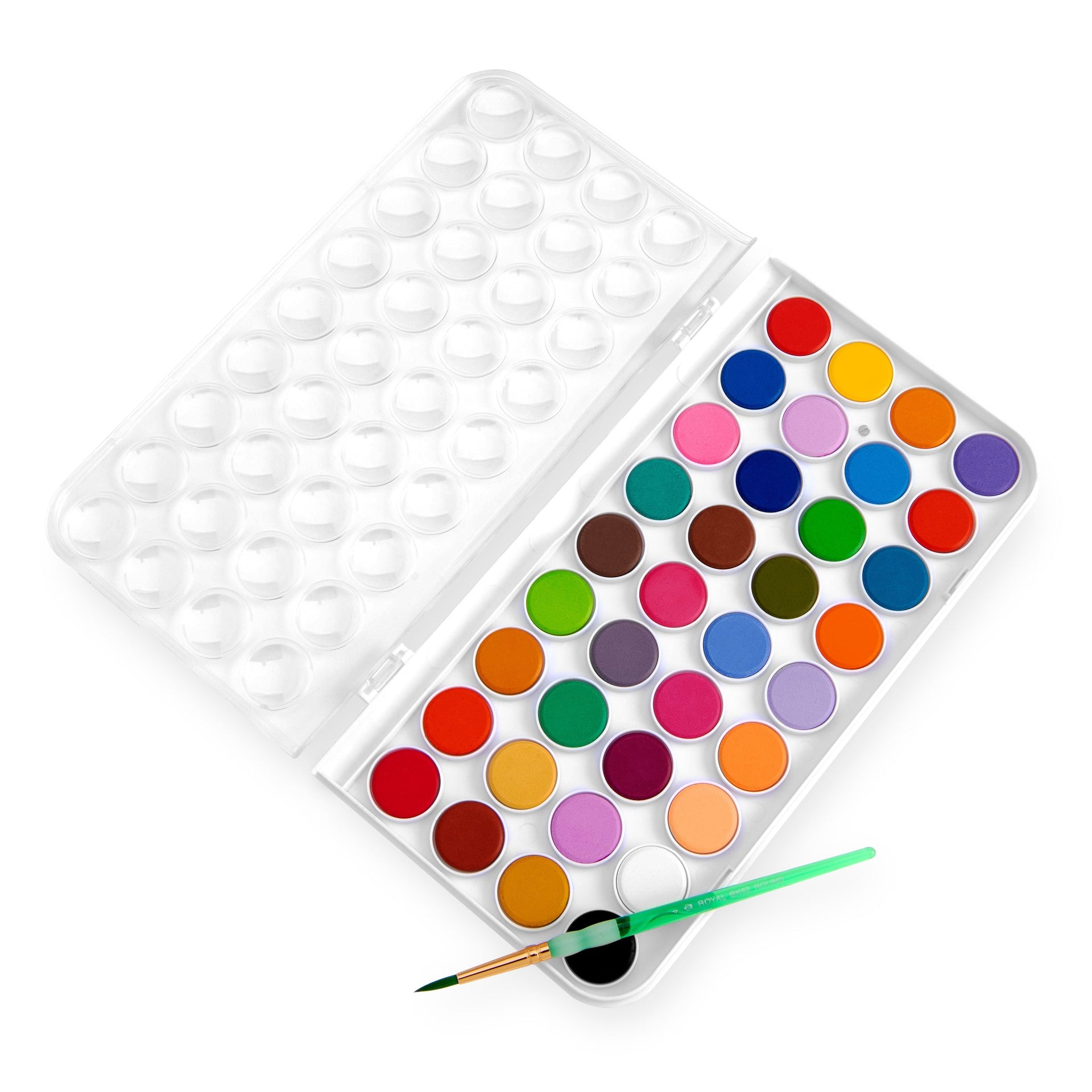 RTN-169 - 37pc Watercolor Cakes Set with Brush