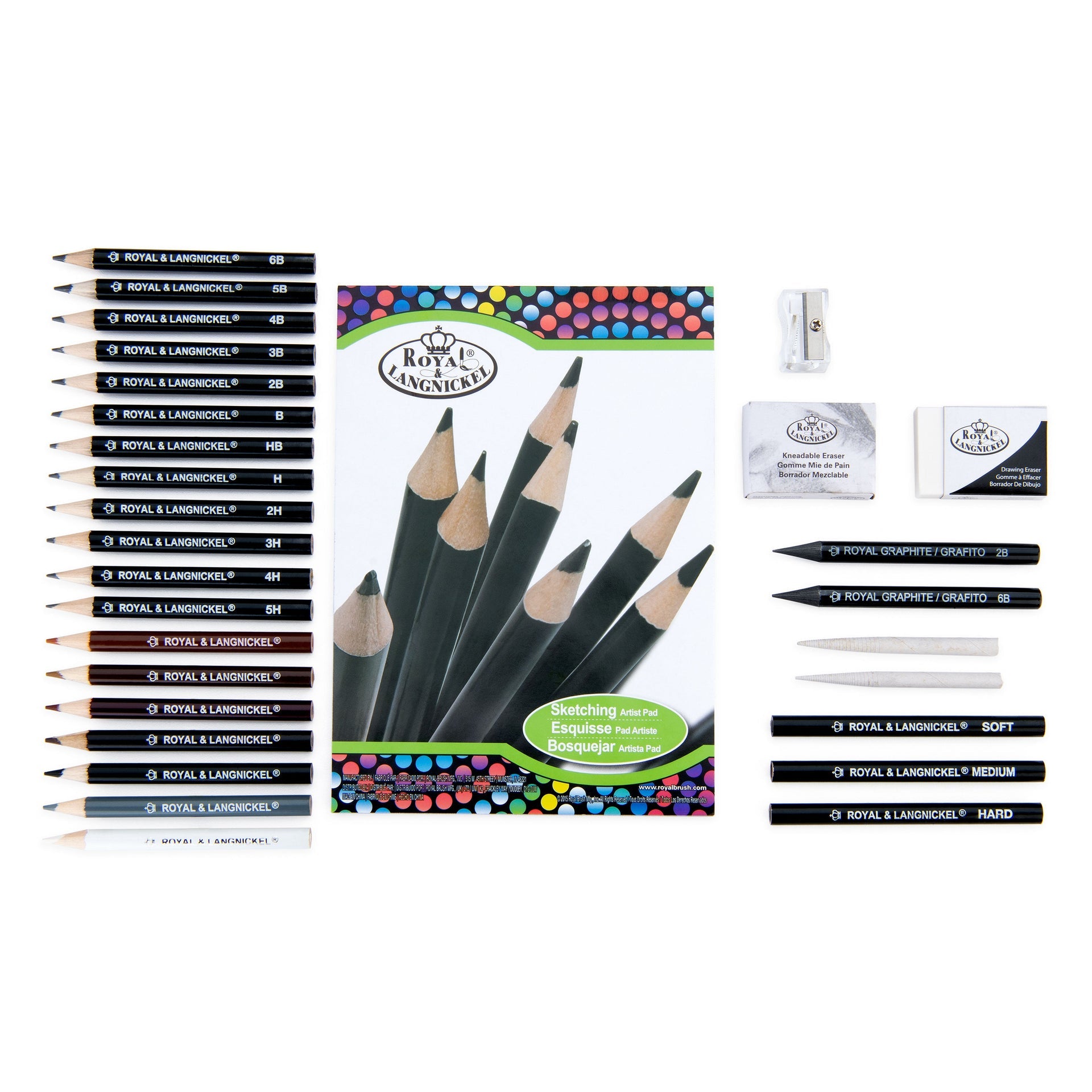 RTN-182 - Sketching Color Wheel Art Set - 30pc