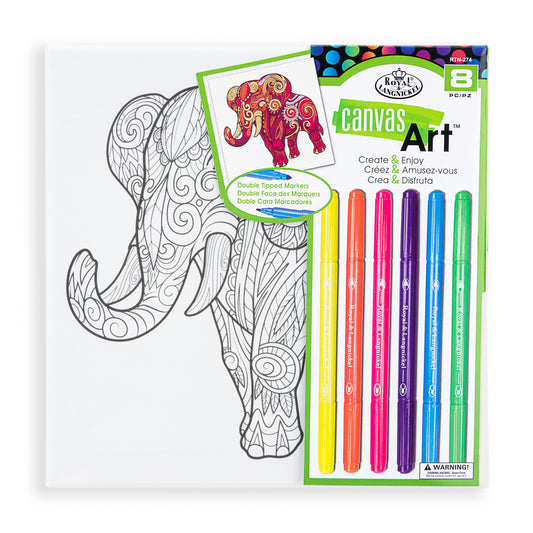 RTN-274 - Canvas Art™ Markers Elephant package front