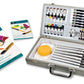 RZEN-MMS7301 | Essentials™ 53pc Mixed Media Standard Handle Zen Brush Travel Art Set